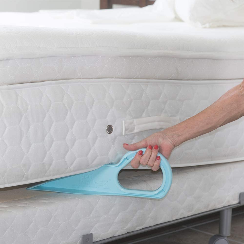 Bed MadeEZ Mattress Lifter & Bed Maker Tool for Changing Bed| Patented & Made in USA | Lifts & Holds The Mattress, Tucks Sheets, Removes Sheets, Bed Skirts and More