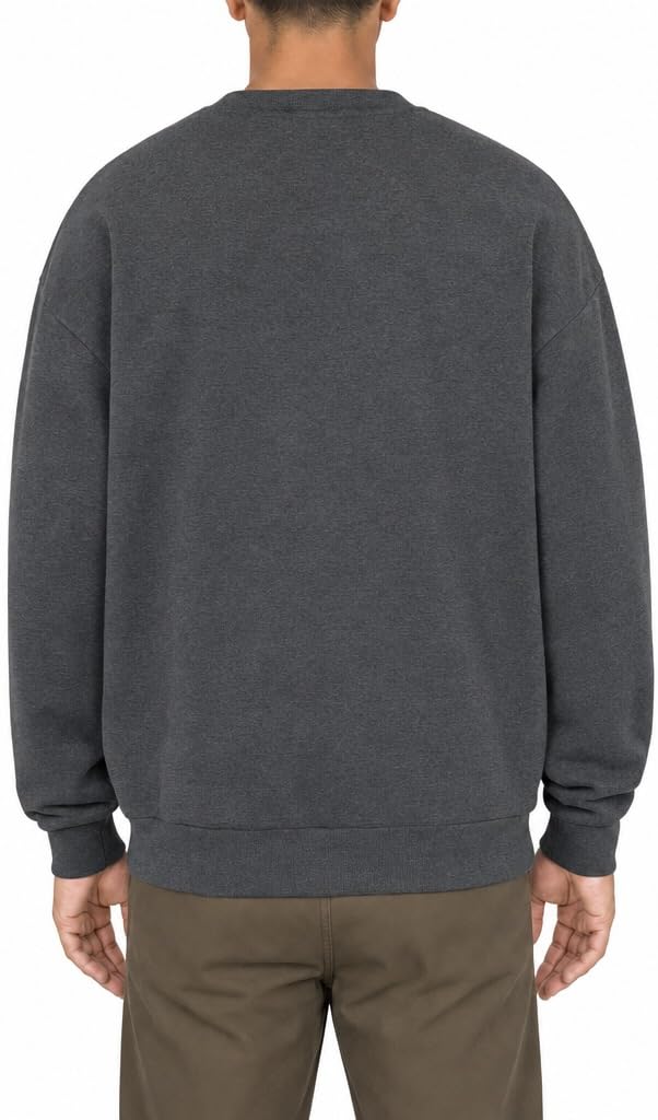 95% Cotton Crewneck with Full Arm & Chest Access | Dialysis, Chemo & IV Infusion Sweatshirt | Unisex Relaxed Fit