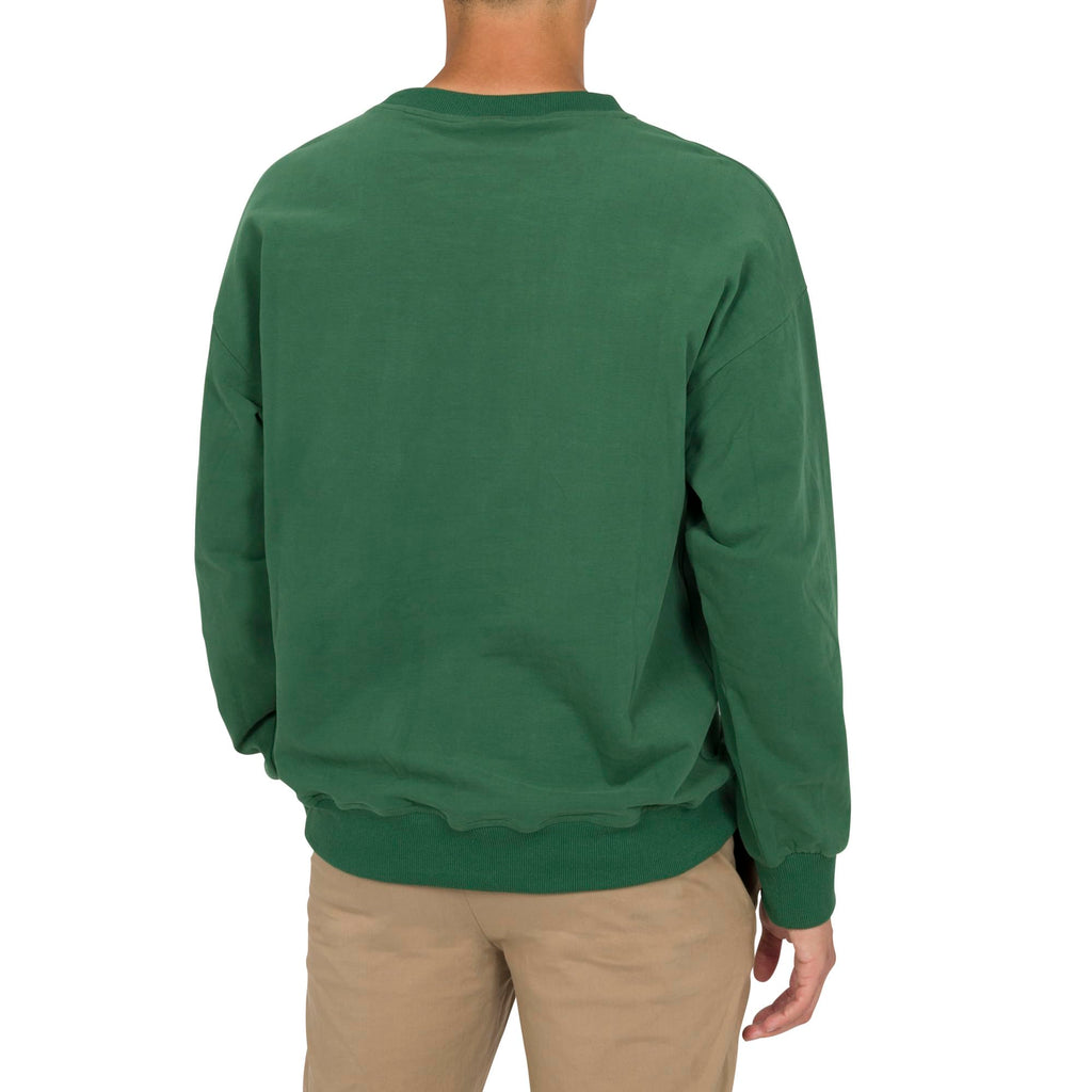 95% Cotton Crewneck with Full Arm & Chest Access | Dialysis, Chemo & IV Infusion Sweatshirt | Unisex Relaxed Fit