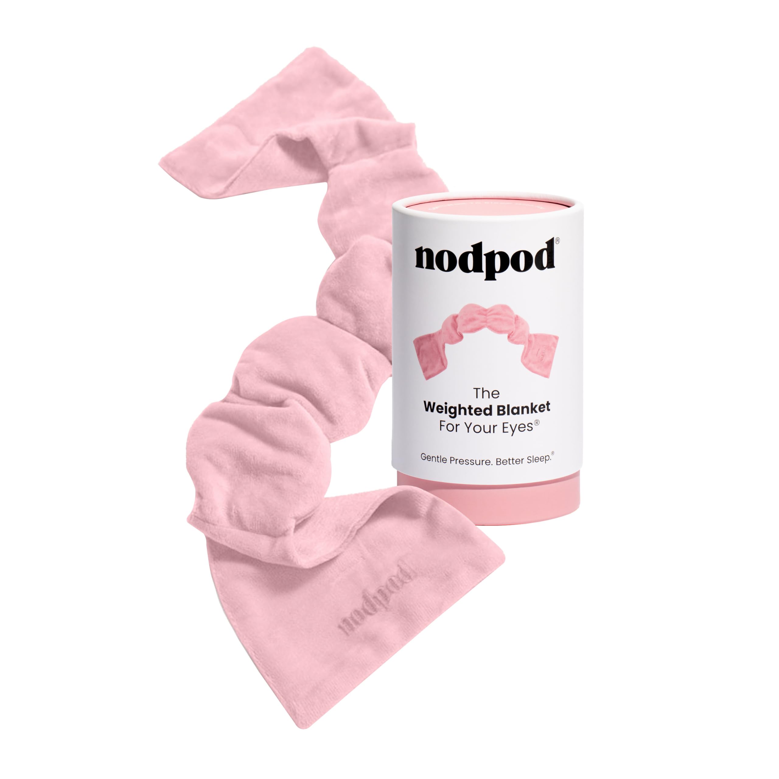 Nodpod Gentle Pressure Sleep Mask | Patented Light Blocking Design for Sleeping, Traveling & Relaxation - Wisteria