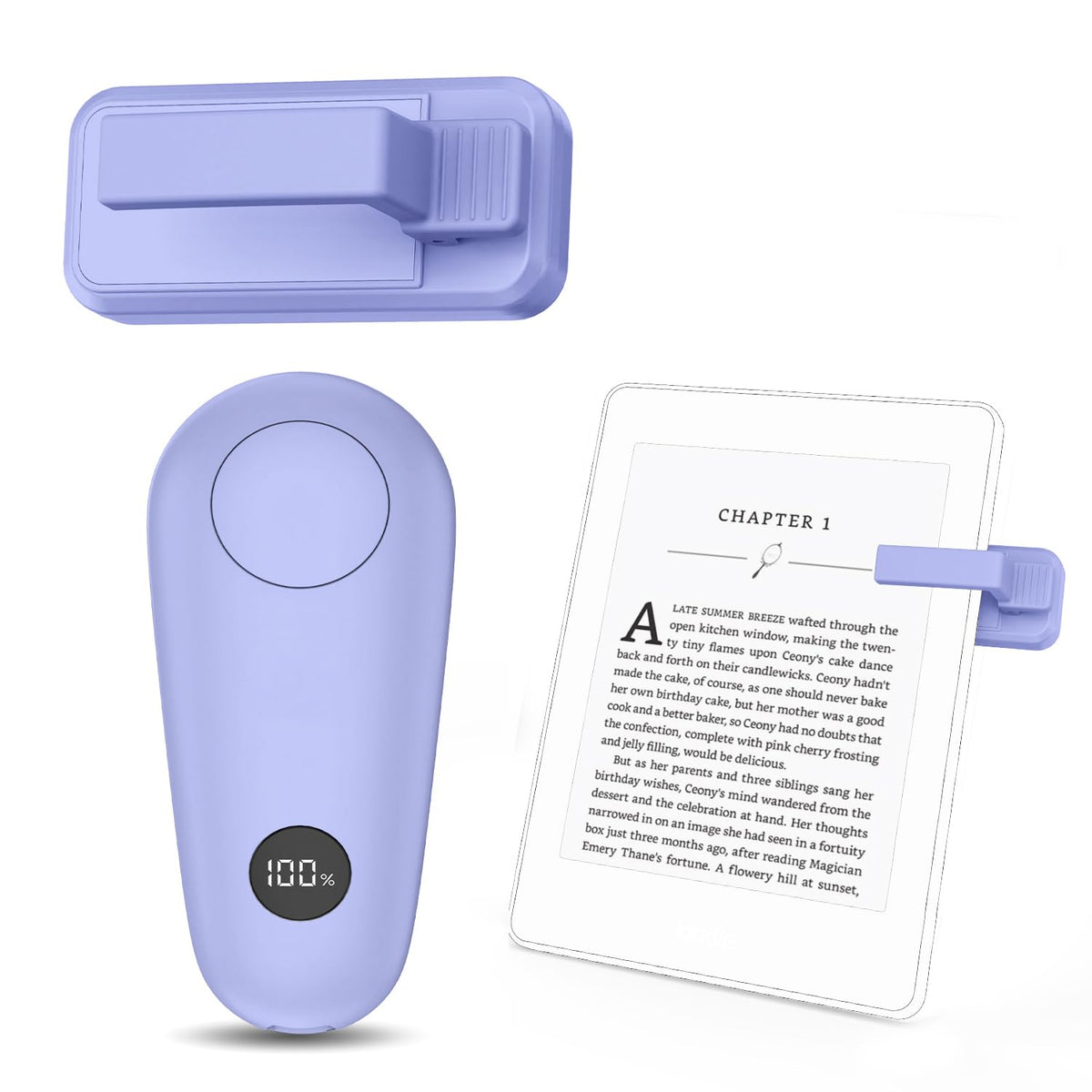 Remote Page Turner for Kindle Paperwhite Scribe Accessories | Page Turner Clicker For iPad Tablets Reading Novels Taking, Phone Camera Video Record Triggers Remote,Green
