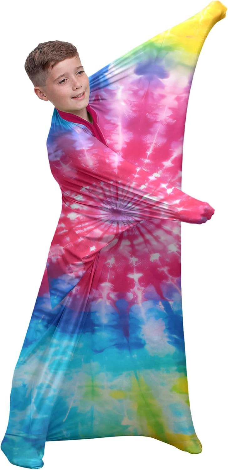 Sensory Sock Body Sock,X-Large | Stretchable Sensory Sack - Help Kids Relax and Focus - ADHD and Improve Sensory Full Body Sock for Kids