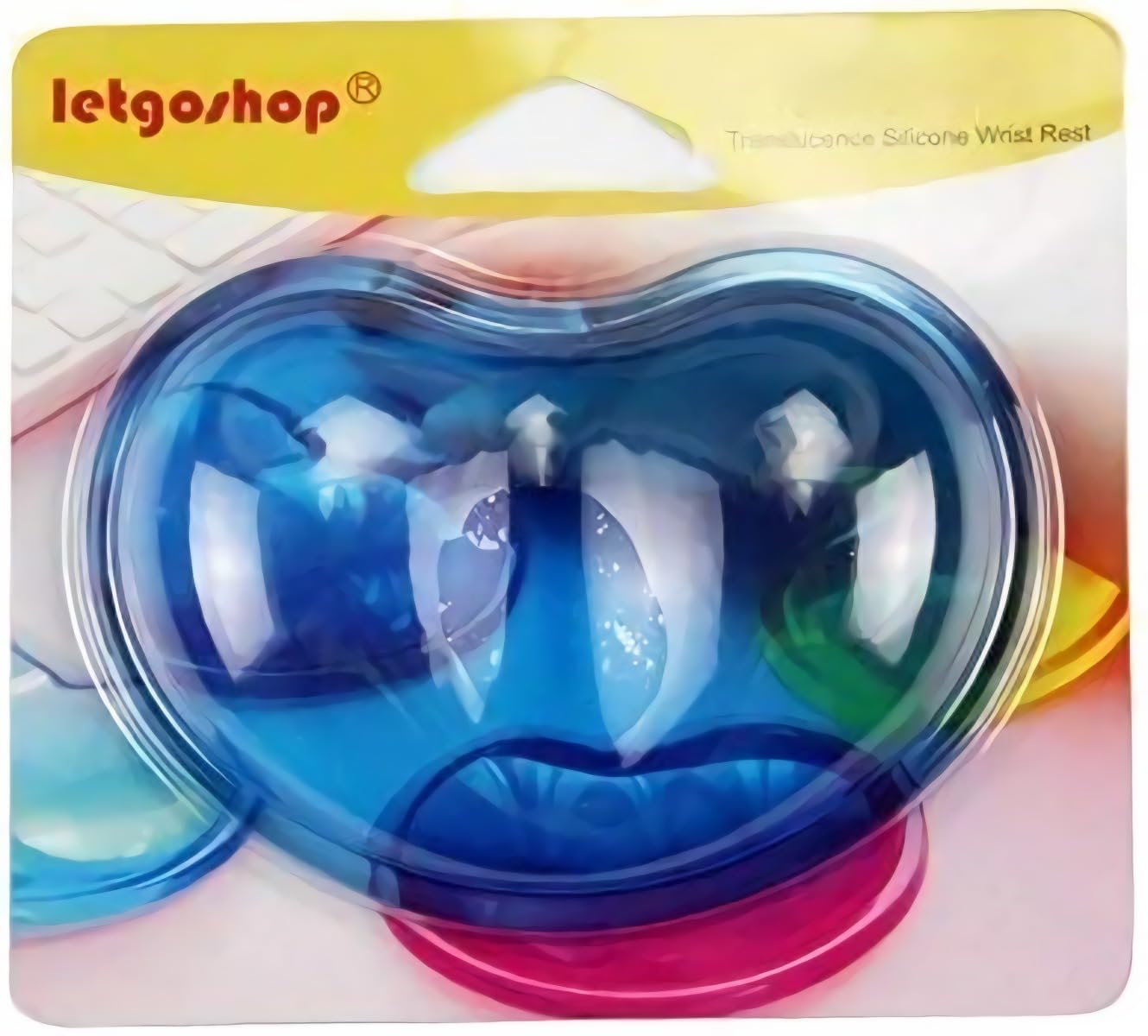 Ergonomic Gel Wrist Rest for Mouse, Computer Mouse Wrist Support for Arm Pain Relief, Heart-Shaped Cute Hand Wrist Cushion for Home and Office Working Gaming Anti-Fatigu