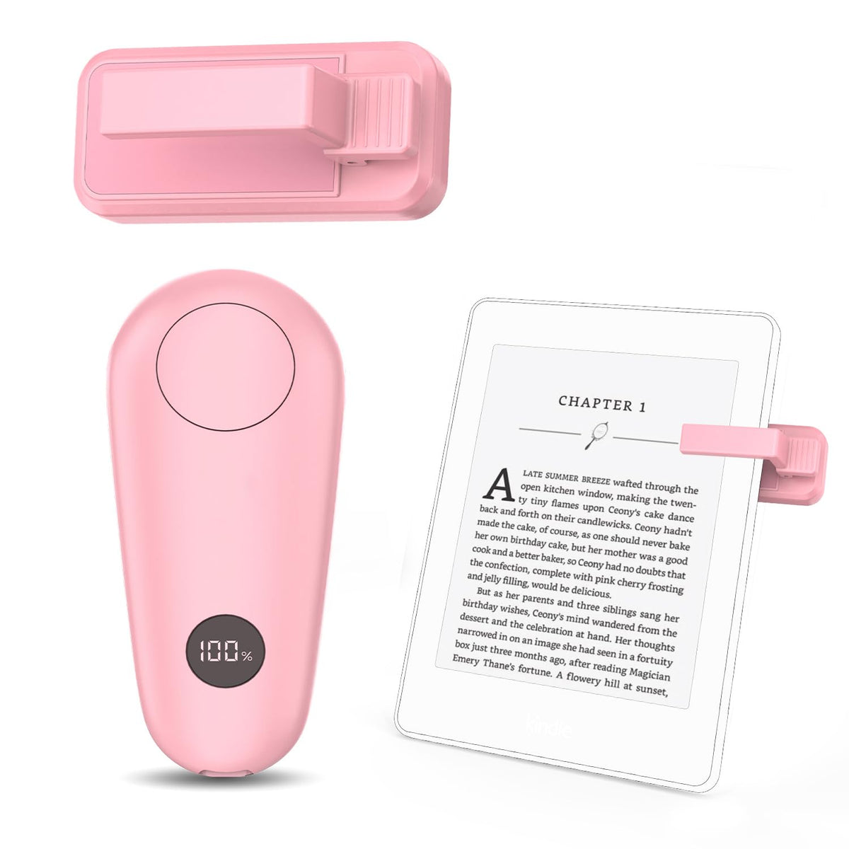 Remote Page Turner for Kindle Paperwhite Scribe Accessories | Page Turner Clicker For iPad Tablets Reading Novels Taking, Phone Camera Video Record Triggers Remote,Green