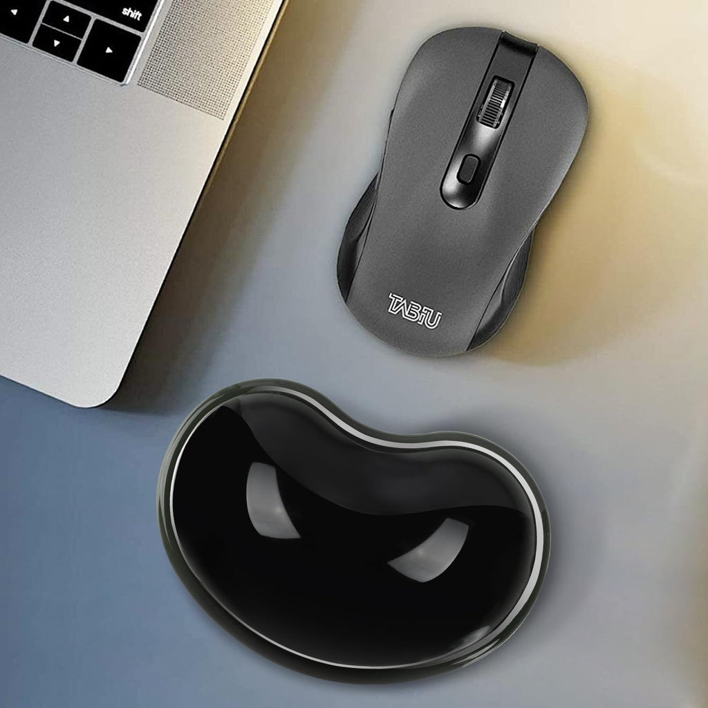 Ergonomic Gel Wrist Rest for Mouse, Computer Mouse Wrist Support for Arm Pain Relief, Heart-Shaped Cute Hand Wrist Cushion for Home and Office Working Gaming Anti-Fatigu