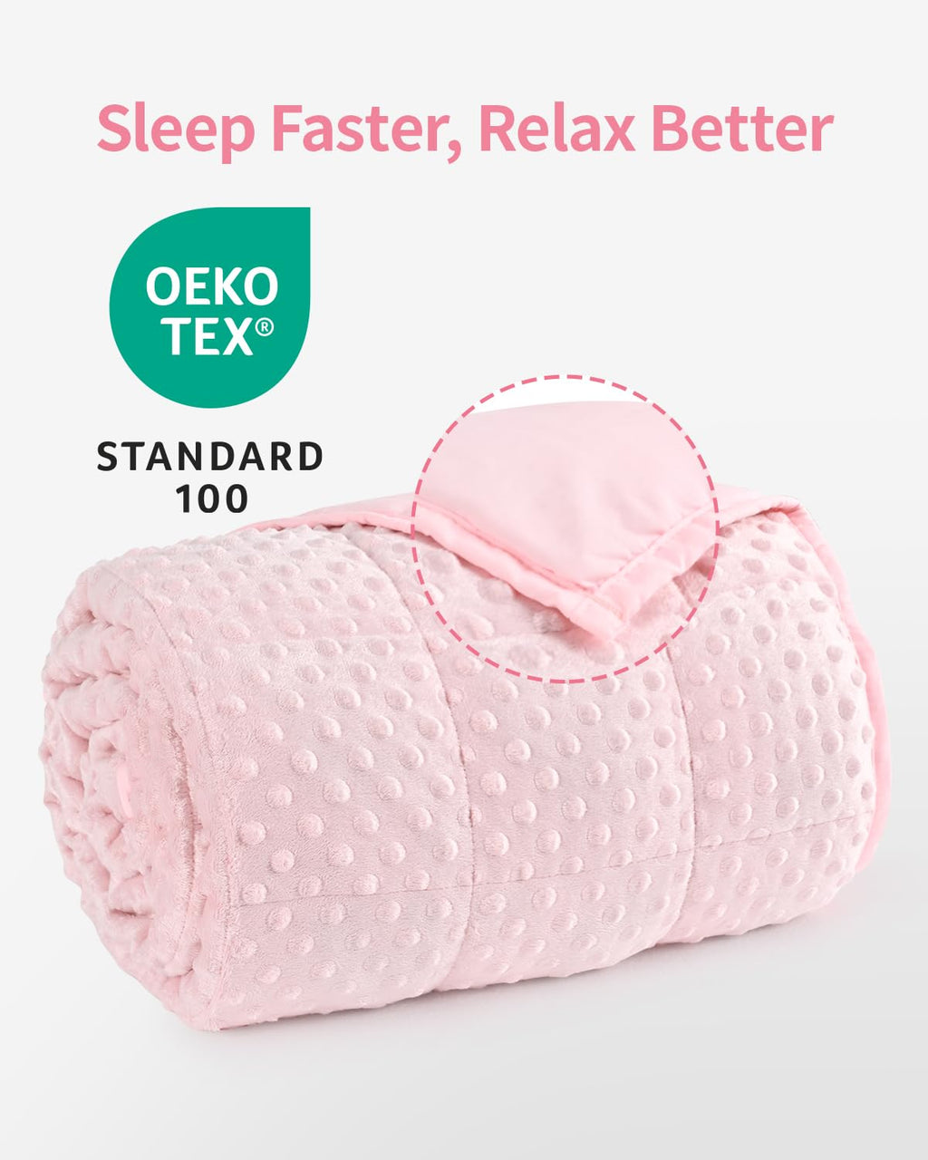 Mr. Sandman Weighted Blanket for Adults Queen Size 15 lbs, Soft Cooling Heavy Minky Blanket for Sleep, Washable Throw Blanket with Glass Beads, 60 x 80 Inches, Grey