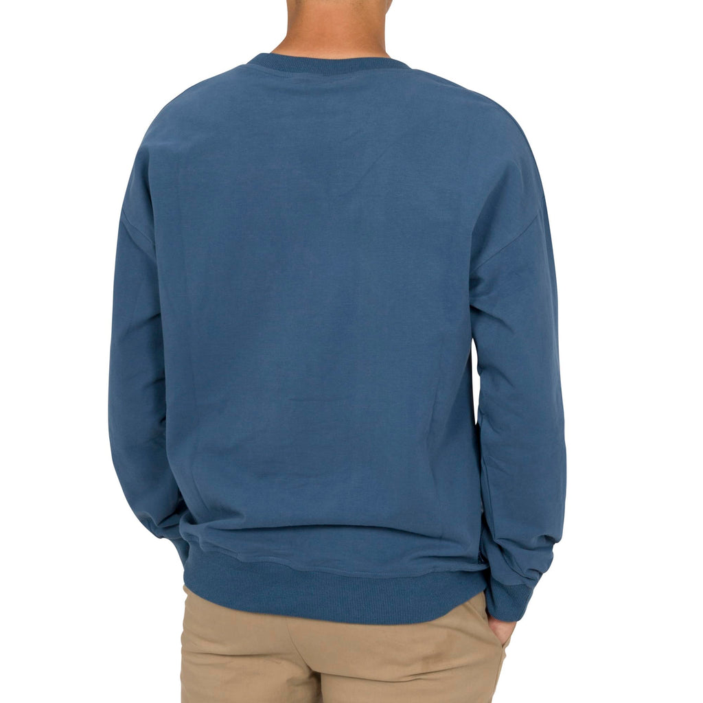 95% Cotton Crewneck with Full Arm & Chest Access | Dialysis, Chemo & IV Infusion Sweatshirt | Unisex Relaxed Fit