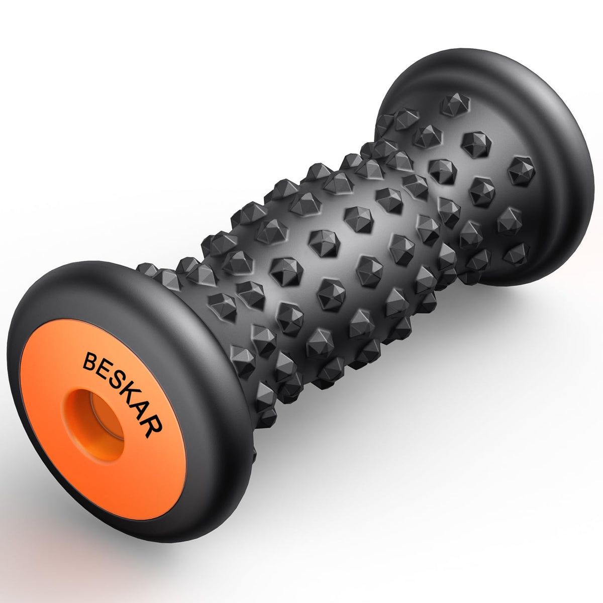 BESKAR Foot Massager Roller for Plantar Fasciitis Relief, Portable Feet Roller to Deep Tissue Muscle Massage, Foot Arch and Heel Pain, Reflexology Tool