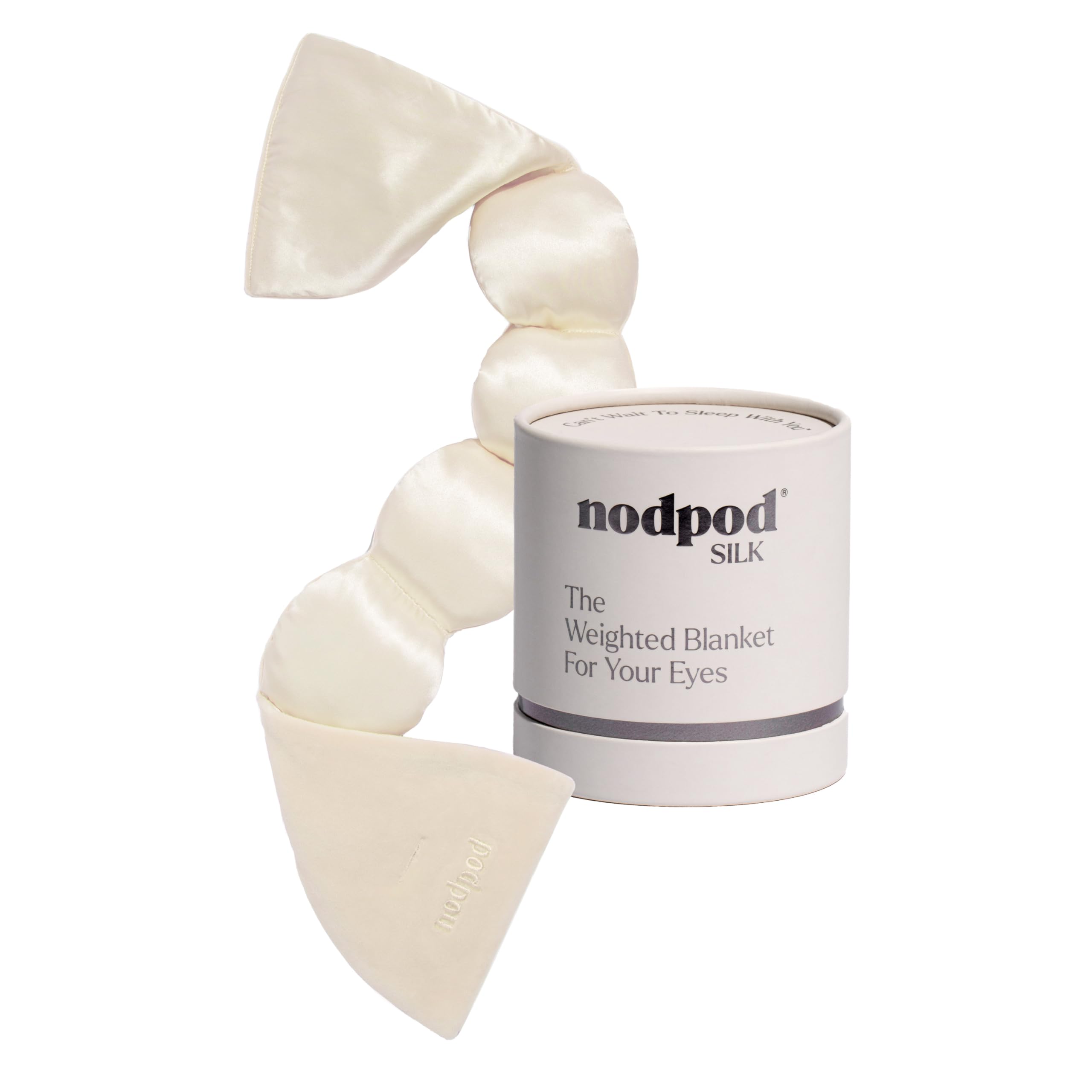 Nodpod Gentle Pressure Sleep Mask | Patented Light Blocking Design for Sleeping, Traveling & Relaxation - Wisteria