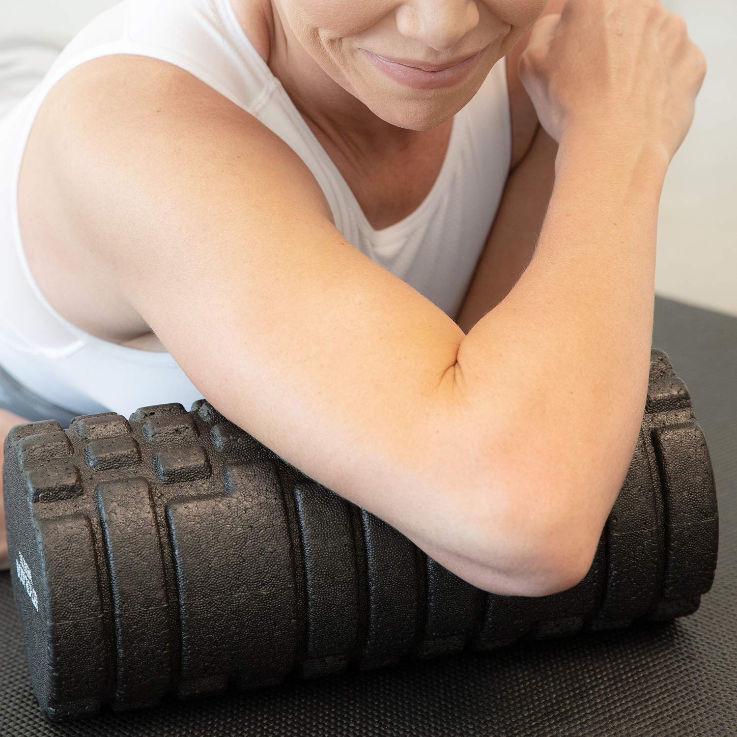 The Original Body Roller - High Density Foam Roller Massager for Deep Tissue Massage of The Back and Leg Muscles - Self Myofascial Release of Painful Trigger Point Muscle Adhesions - 13" Blue