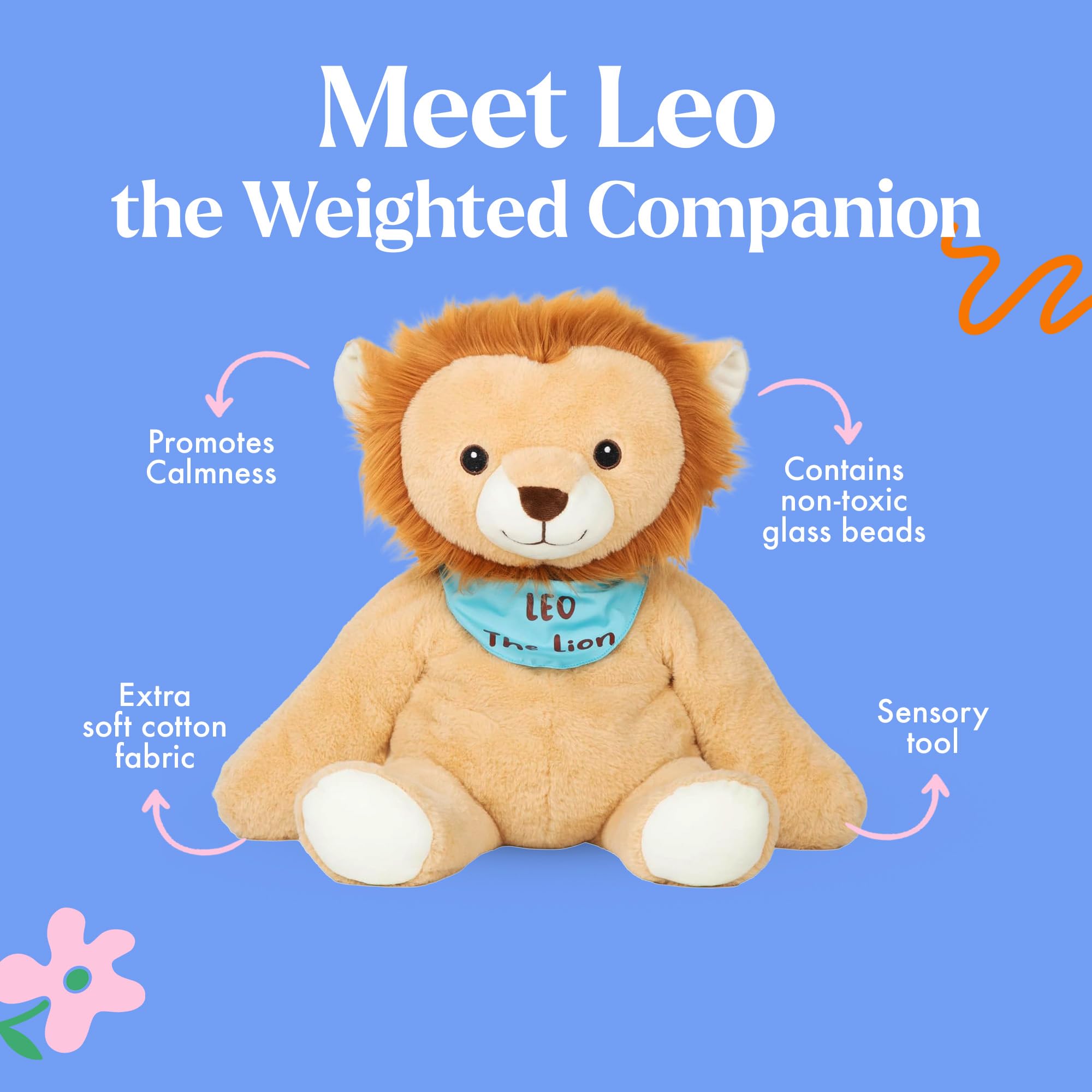 Lilly's Love Weighted Stuffed Animals for Adults & Kids — 5lb Calming Capybara Plush for Anxiety, ADHD & Sensory | Machine Washable Weighted Stuffed Animal w/Removable Insert | Clyde The Capybara