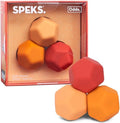 Speks Odds Soft Silicone Fidget Magnets | Silent Stress Relief Toys | Textured Magnetic Balls for Adults & Teens 14+ | Orange