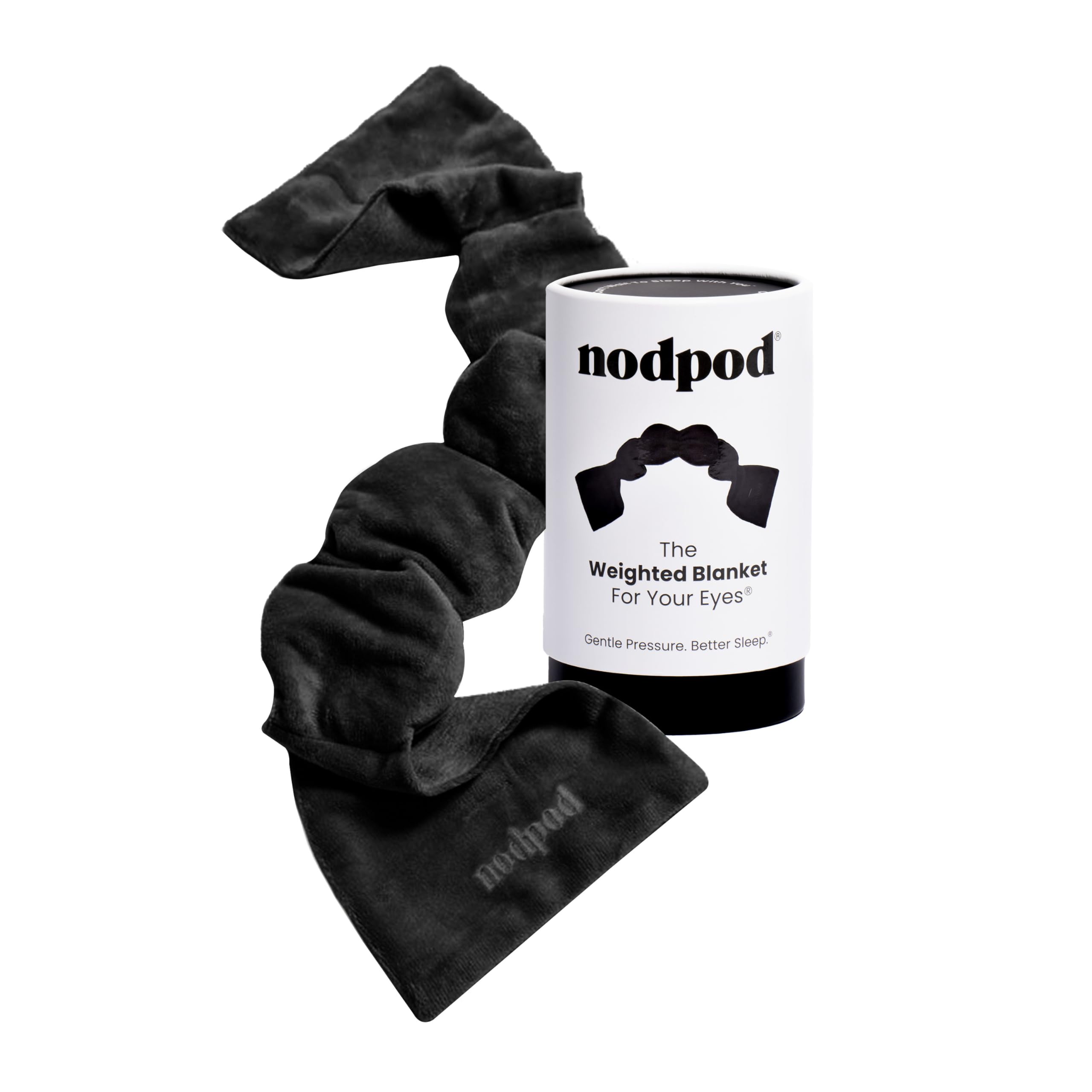 Nodpod Gentle Pressure Sleep Mask | Patented Light Blocking Design for Sleeping, Traveling & Relaxation - Wisteria