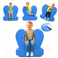 Sensory Chair for Kids, Squeeze & Rock, PU, Emotional Regulation & Focus | Calming Compression Rocker for Autism ADHD, Supportive High-Density Foam, Fit for Reading Corner, Playroom, Therapy Room