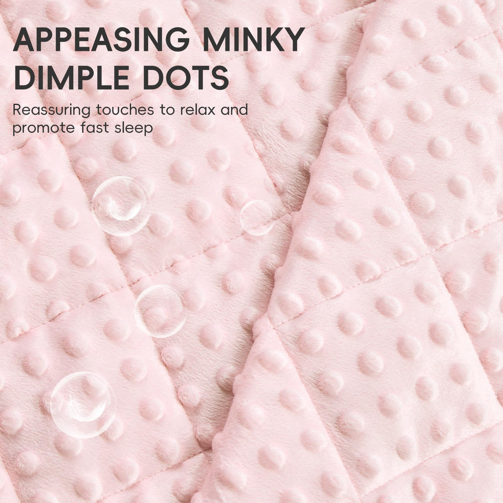 yescool Weighted Blanket Kids 5 Pounds, Minky Kids Blanket Gifts for Boys Girls, Small Weighted Throw Blankets Washable Heavy Blankets, Winter Weighted Comforter for 5 6 7 8 9 Year Old, 36 * 48in