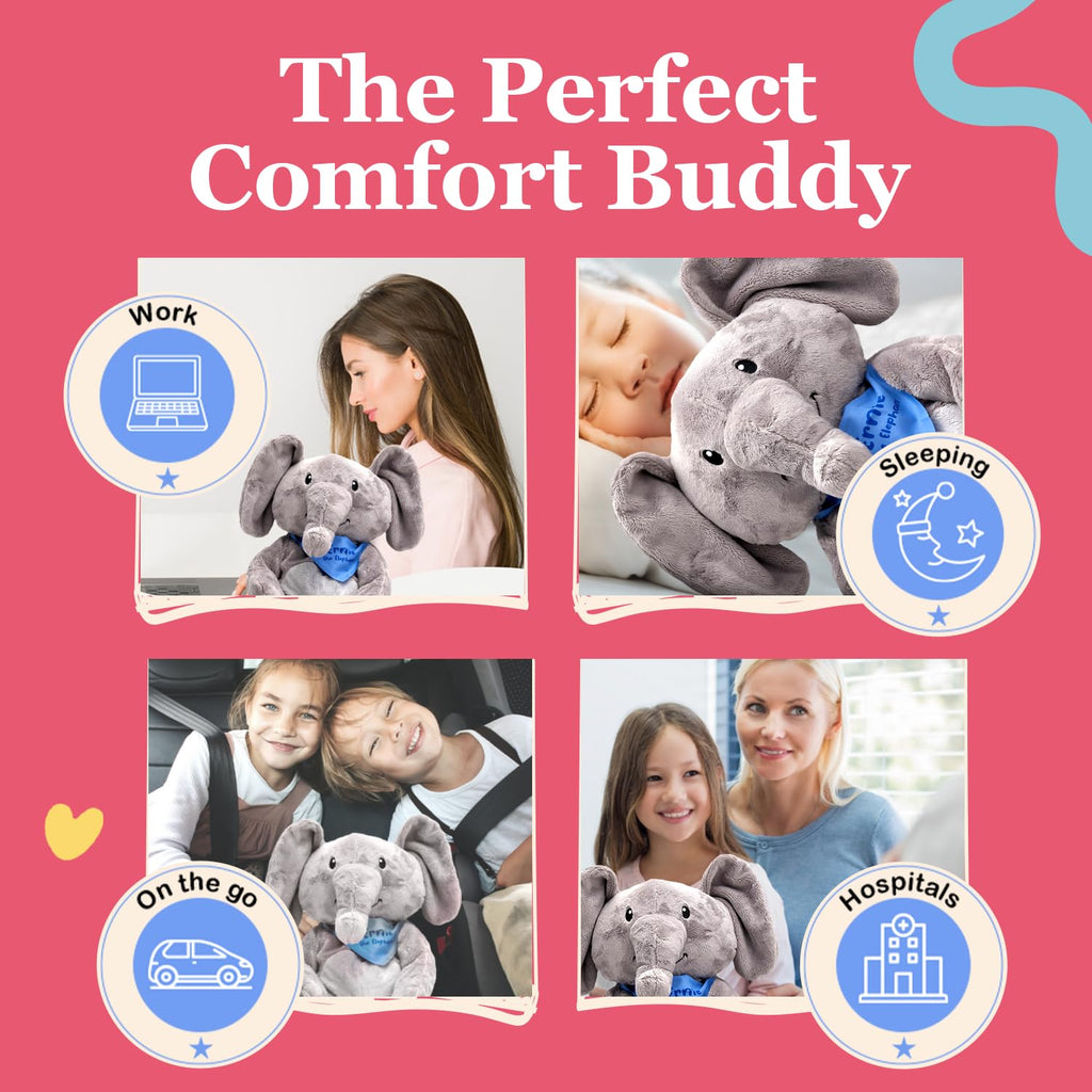 Lilly's Love Weighted Stuffed Animals for Adults & Kids — 5lb Calming Capybara Plush for Anxiety, ADHD & Sensory | Machine Washable Weighted Stuffed Animal w/Removable Insert | Clyde The Capybara