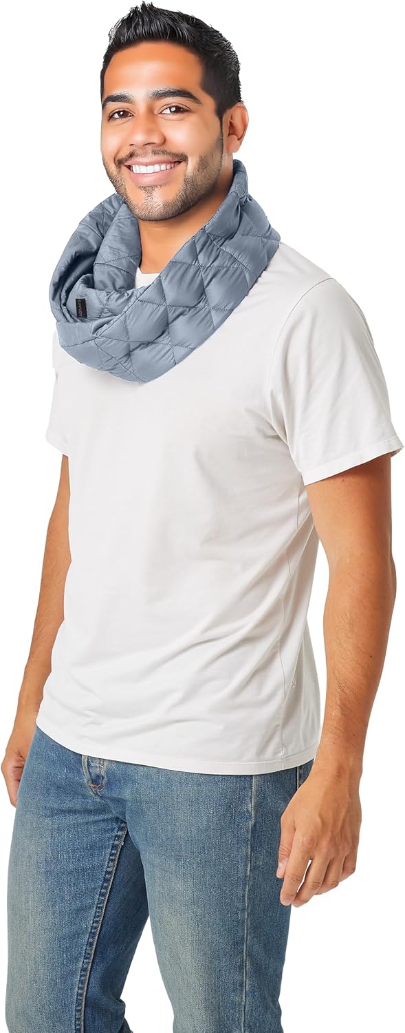 PYVOT Weighted Infinity Scarf, 3 lb Sensory Shoulder Wrap for Everyday Comfort