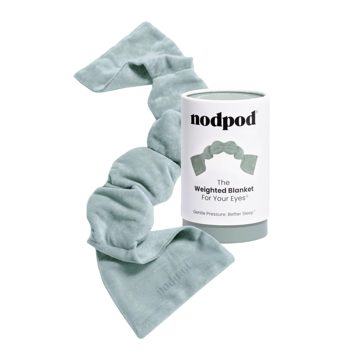 Nodpod Gentle Pressure Sleep Mask | Patented Light Blocking Design for Sleeping, Traveling & Relaxation - Wisteria