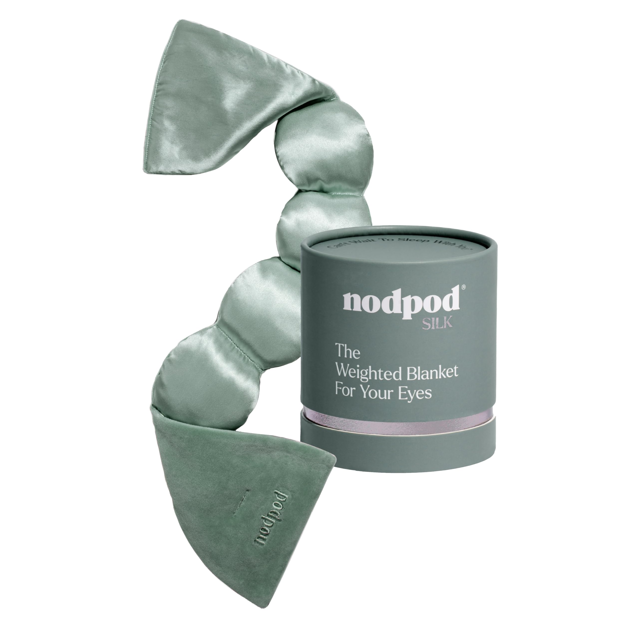 Nodpod Gentle Pressure Sleep Mask | Patented Light Blocking Design for Sleeping, Traveling & Relaxation - Wisteria