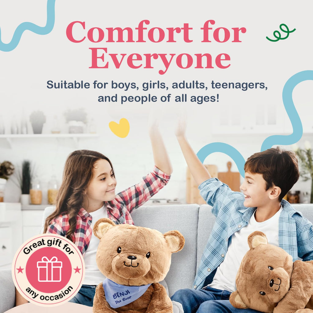 Lilly's Love Weighted Stuffed Animals for Adults & Kids — 5lb Calming Capybara Plush for Anxiety, ADHD & Sensory | Machine Washable Weighted Stuffed Animal w/Removable Insert | Clyde The Capybara