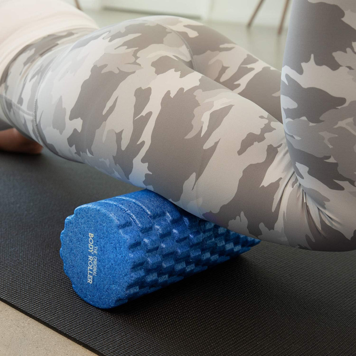 The Original Body Roller - High Density Foam Roller Massager for Deep Tissue Massage of The Back and Leg Muscles - Self Myofascial Release of Painful Trigger Point Muscle Adhesions - 13" Blue