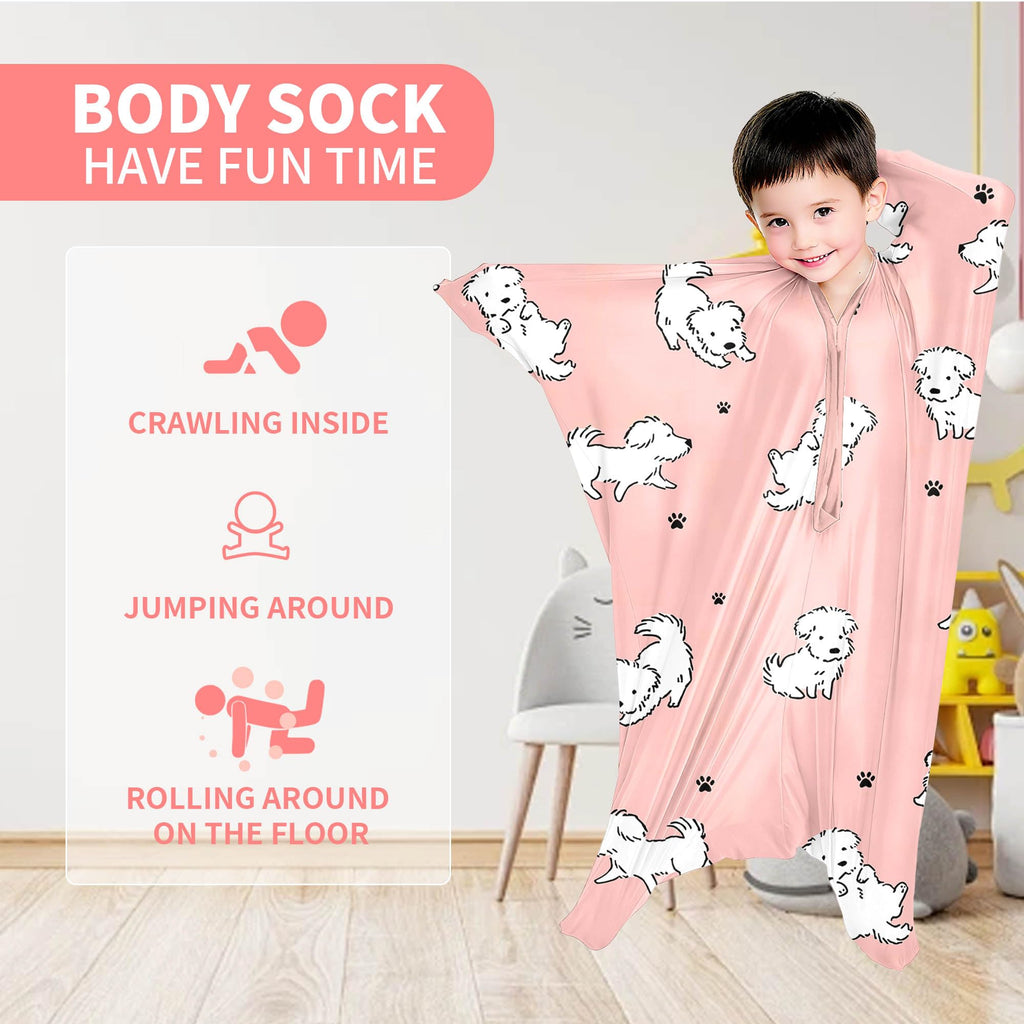 Sensory Sock Body Sock,X-Large | Stretchable Sensory Sack - Help Kids Relax and Focus - ADHD and Improve Sensory Full Body Sock for Kids