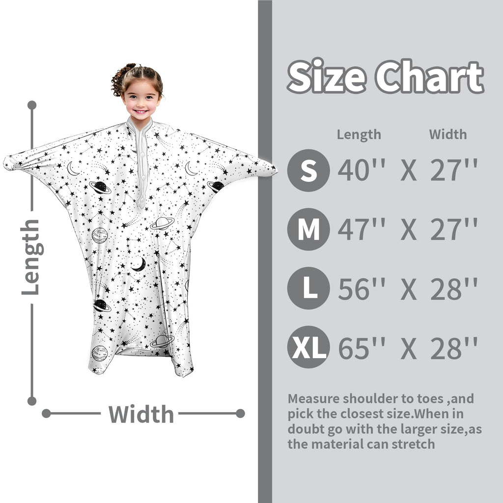 Sensory Sock Body Sock,X-Large | Stretchable Sensory Sack - Help Kids Relax and Focus - ADHD and Improve Sensory Full Body Sock for Kids