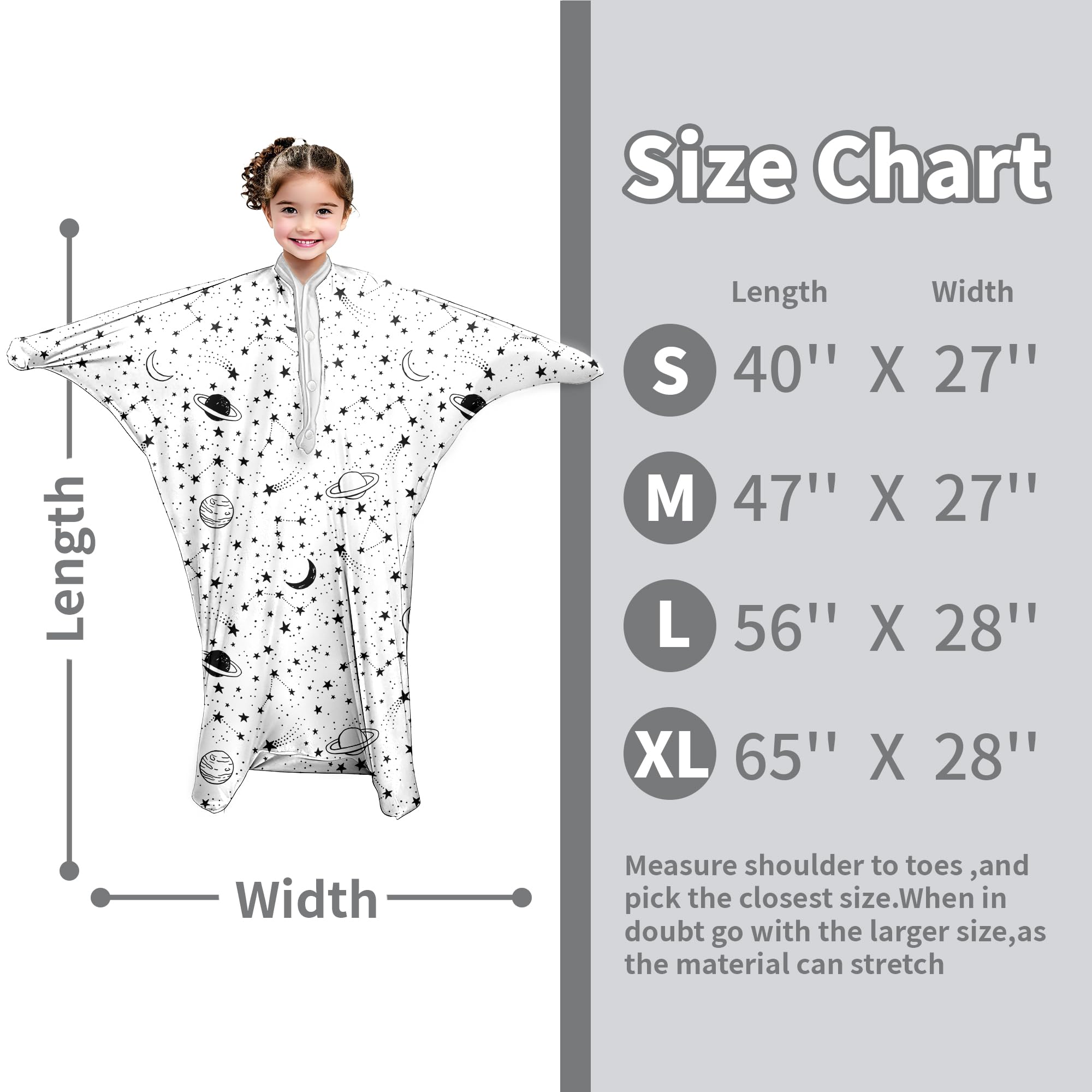 Sensory Sock Body Sock,X-Large | Stretchable Sensory Sack - Help Kids Relax and Focus - ADHD and Improve Sensory Full Body Sock for Kids