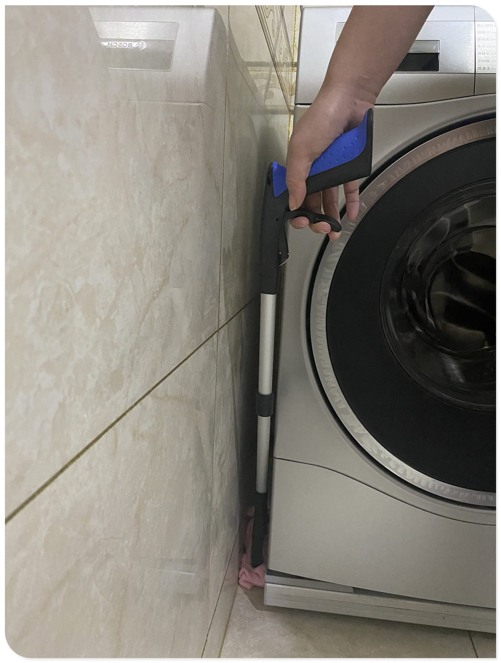 32 inch GrabRunner Heavy Duty(up to 10 lbs) Reacher Grabber Tool with Strong Magnetic (New Pink) 1 Pack
