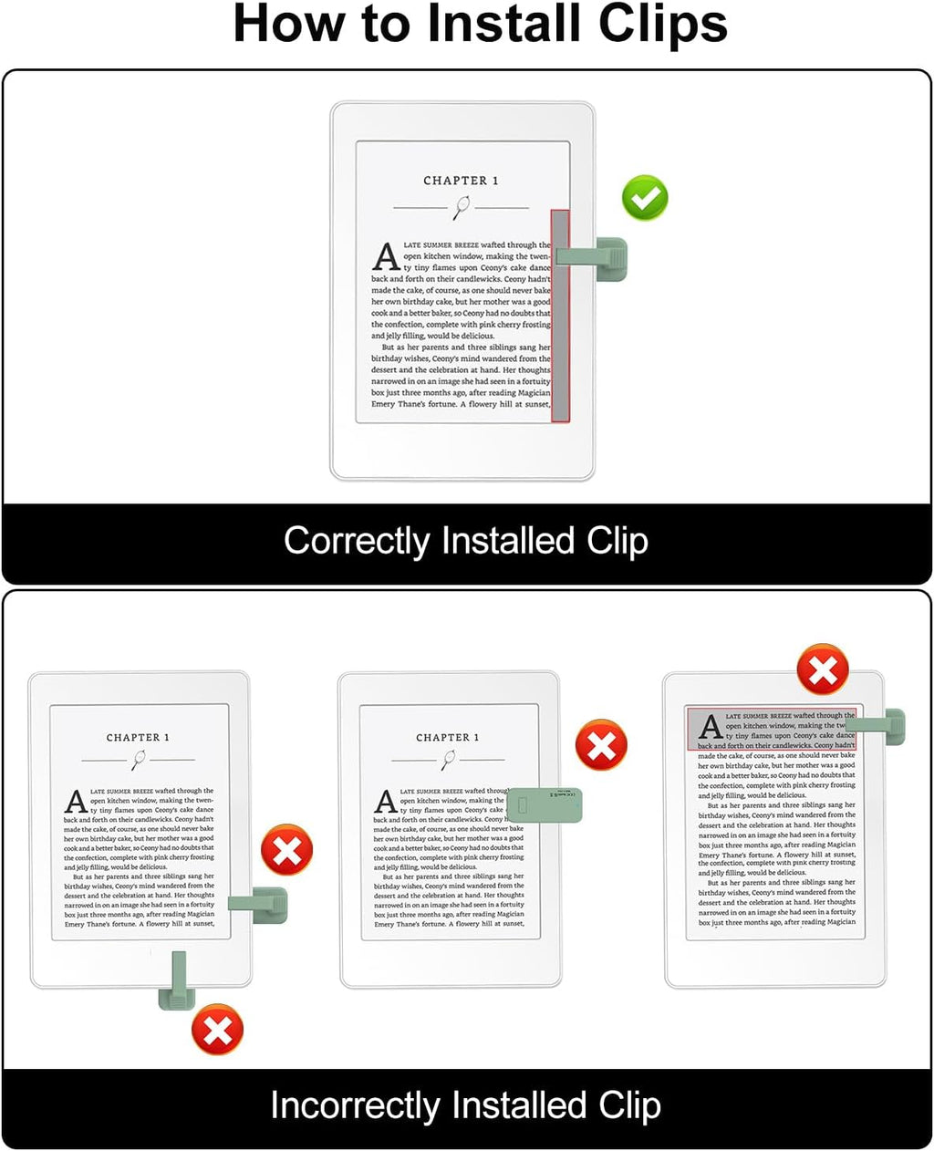 Remote Page Turner for Kindle Paperwhite Scribe Accessories | Page Turner Clicker For iPad Tablets Reading Novels Taking, Phone Camera Video Record Triggers Remote,Green