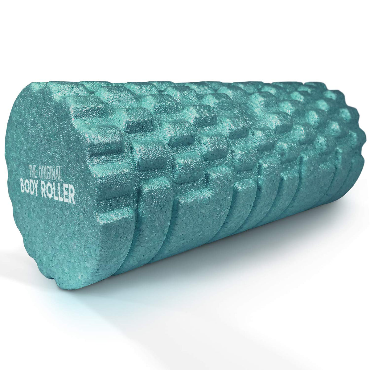The Original Body Roller - High Density Foam Roller Massager for Deep Tissue Massage of The Back and Leg Muscles - Self Myofascial Release of Painful Trigger Point Muscle Adhesions - 13" Blue