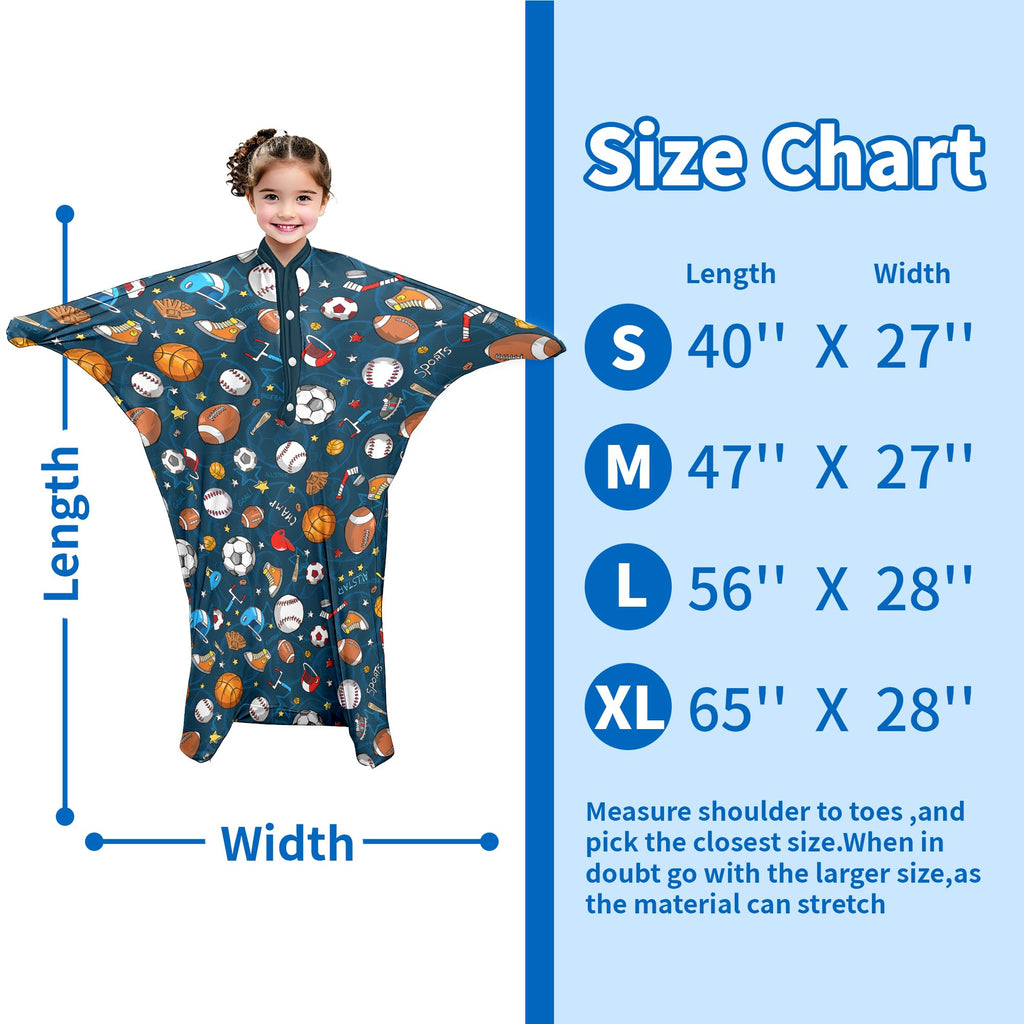 Sensory Sock Body Sock,X-Large | Stretchable Sensory Sack - Help Kids Relax and Focus - ADHD and Improve Sensory Full Body Sock for Kids