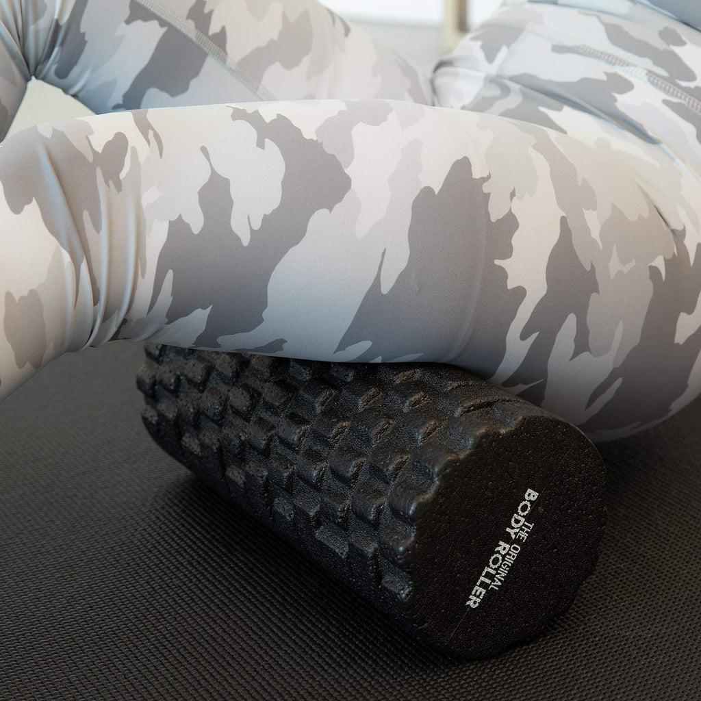 The Original Body Roller - High Density Foam Roller Massager for Deep Tissue Massage of The Back and Leg Muscles - Self Myofascial Release of Painful Trigger Point Muscle Adhesions - 13" Blue