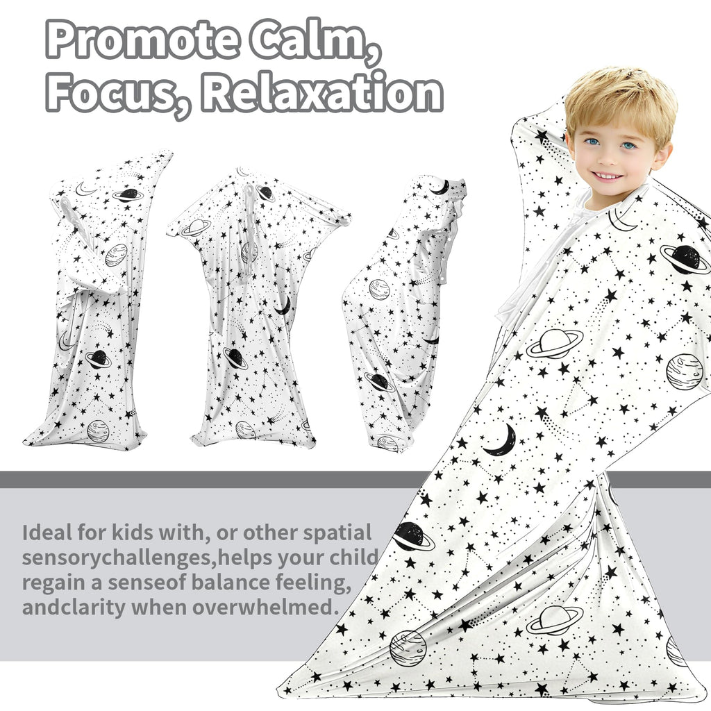 Sensory Sock Body Sock,X-Large | Stretchable Sensory Sack - Help Kids Relax and Focus - ADHD and Improve Sensory Full Body Sock for Kids
