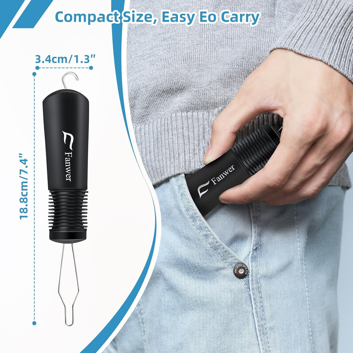 Button Hook and Zipper Pull One Hand Buttons aids Button Assist Device