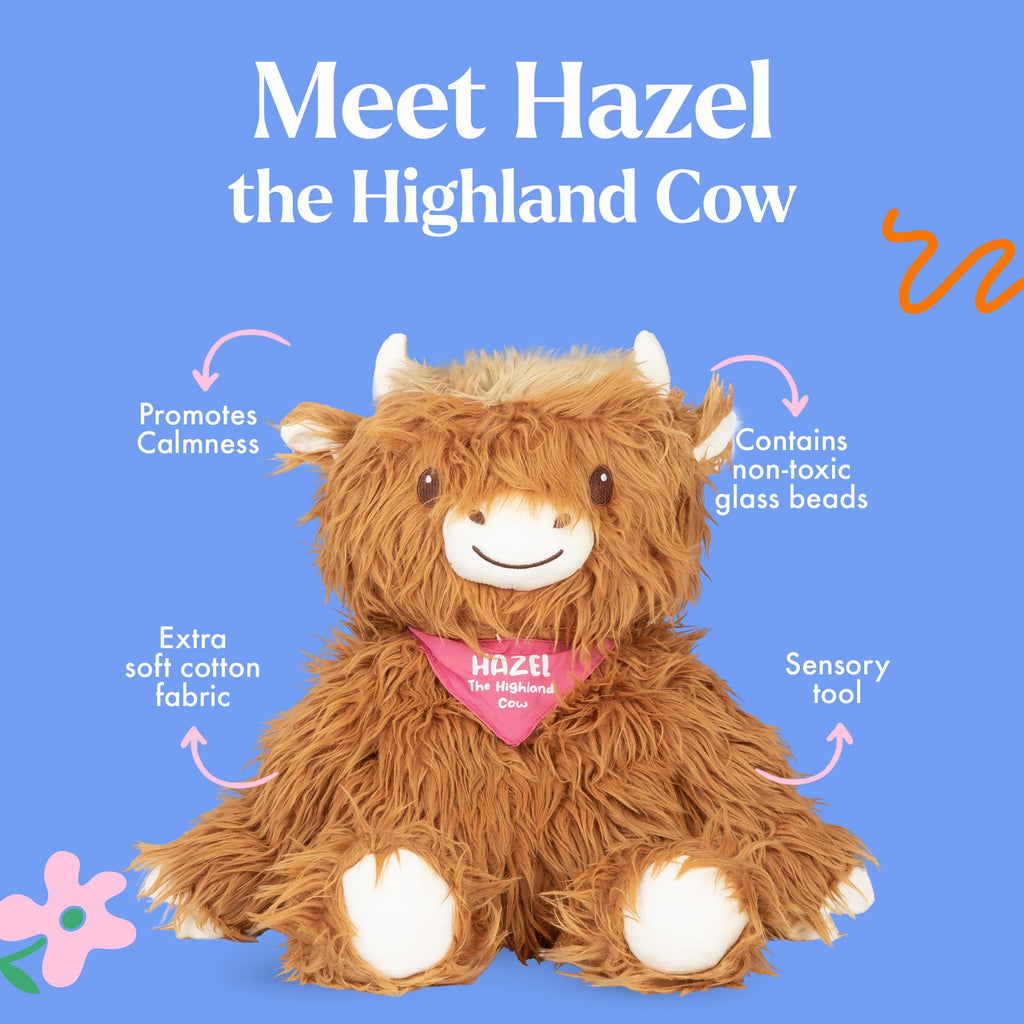 Lilly's Love Weighted Stuffed Animals for Adults & Kids — 5lb Calming Capybara Plush for Anxiety, ADHD & Sensory | Machine Washable Weighted Stuffed Animal w/Removable Insert | Clyde The Capybara