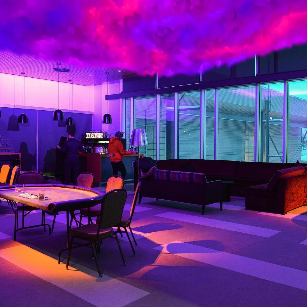 3D Thundercloud Ceiling Light, DIY Lightning Effects, RGB Color Changing, Music Sync, Smart APP Control, for Bedroom, Gaming Room, Home Theater, Kids Room, 16.4FT