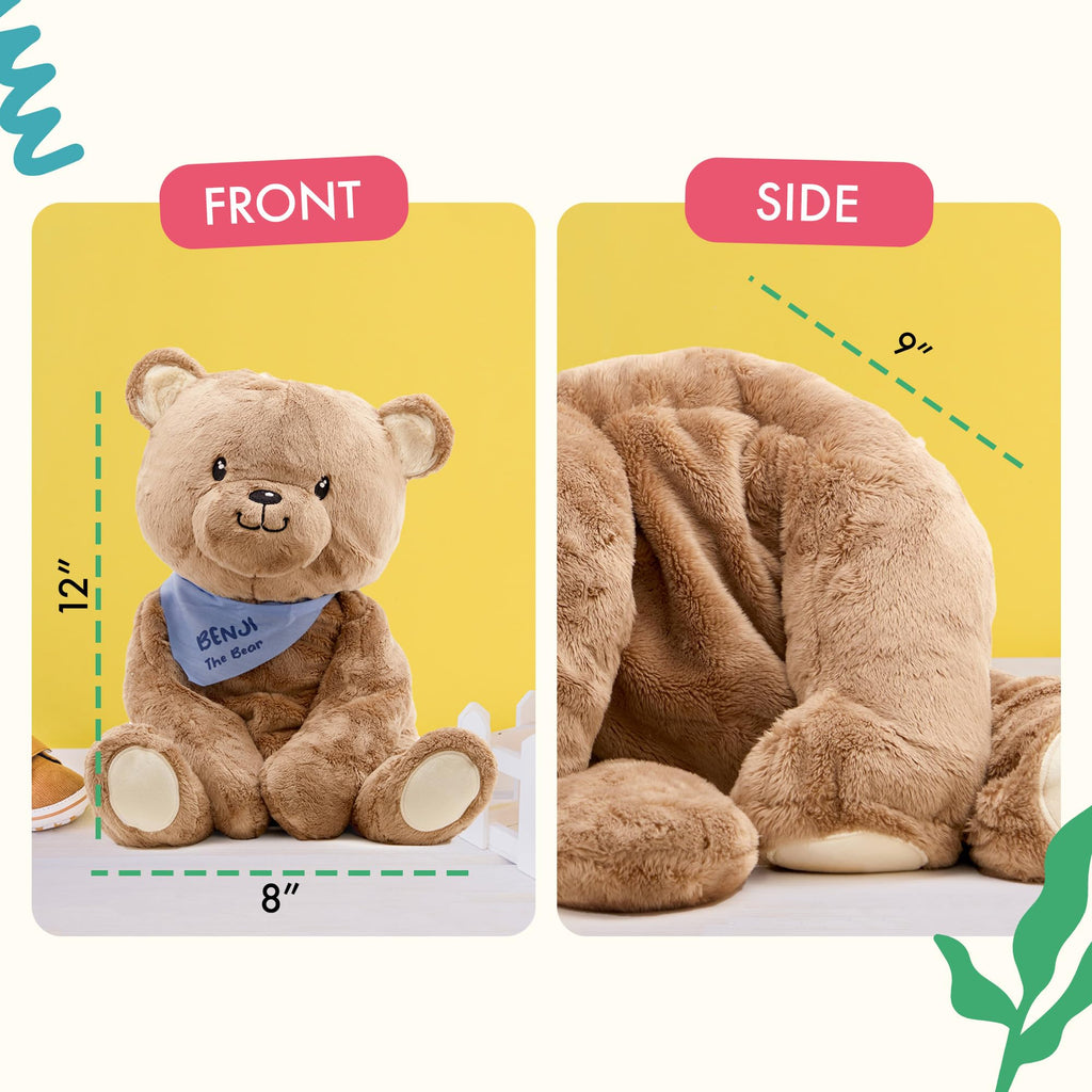 Lilly's Love Weighted Stuffed Animals for Adults & Kids — 5lb Calming Capybara Plush for Anxiety, ADHD & Sensory | Machine Washable Weighted Stuffed Animal w/Removable Insert | Clyde The Capybara