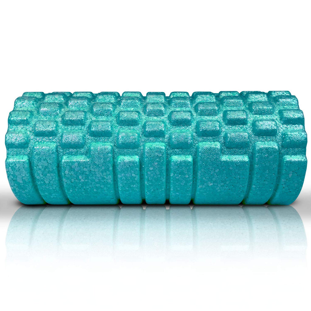 The Original Body Roller - High Density Foam Roller Massager for Deep Tissue Massage of The Back and Leg Muscles - Self Myofascial Release of Painful Trigger Point Muscle Adhesions - 13" Blue