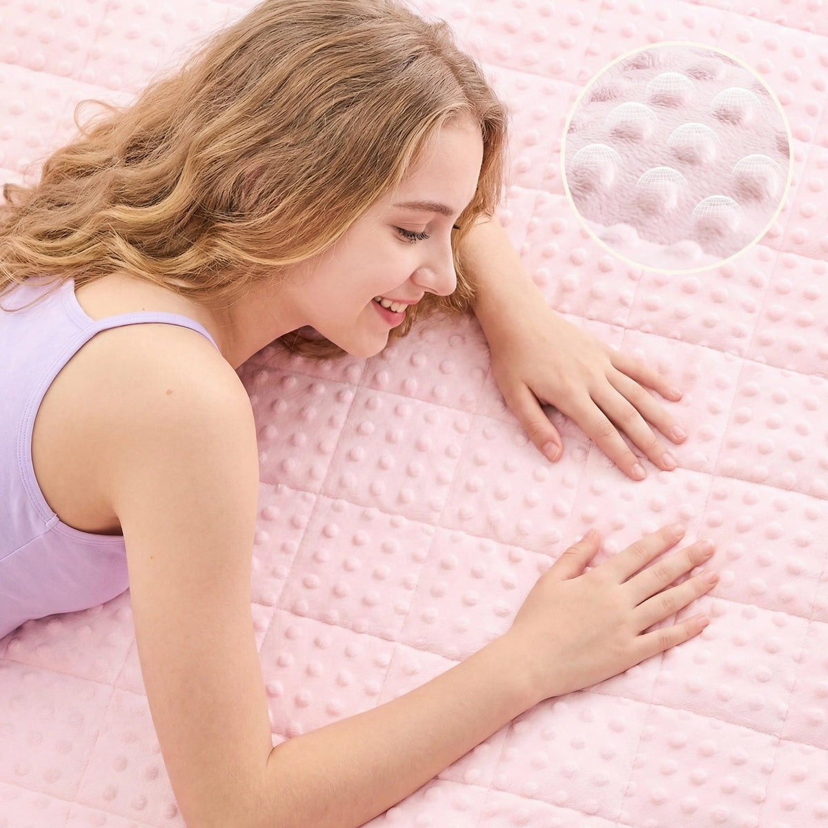 yescool Weighted Blanket Kids 5 Pounds, Minky Kids Blanket Gifts for Boys Girls, Small Weighted Throw Blankets Washable Heavy Blankets, Winter Weighted Comforter for 5 6 7 8 9 Year Old, 36 * 48in
