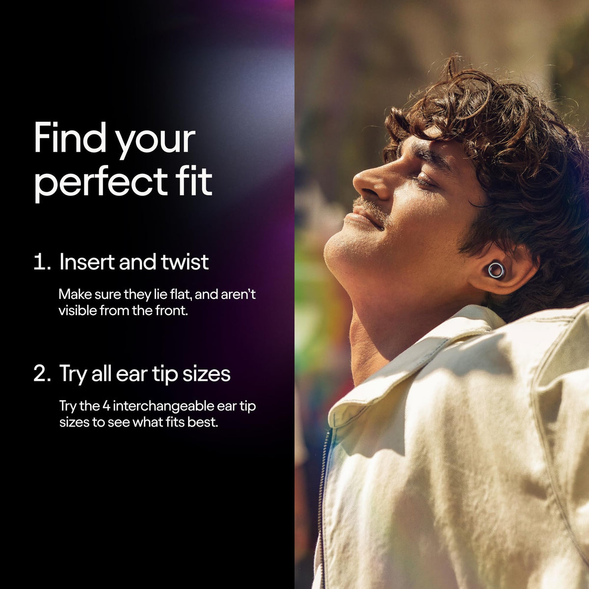 Loop Experience 2 Ear Plugs – Stylish Certified Hearing Protection for Concerts & Festivals, Live Events, Musicians, Sports, DJs and Nightlife – 17dB Noise Reduction Earplugs (High-Fidelity)
