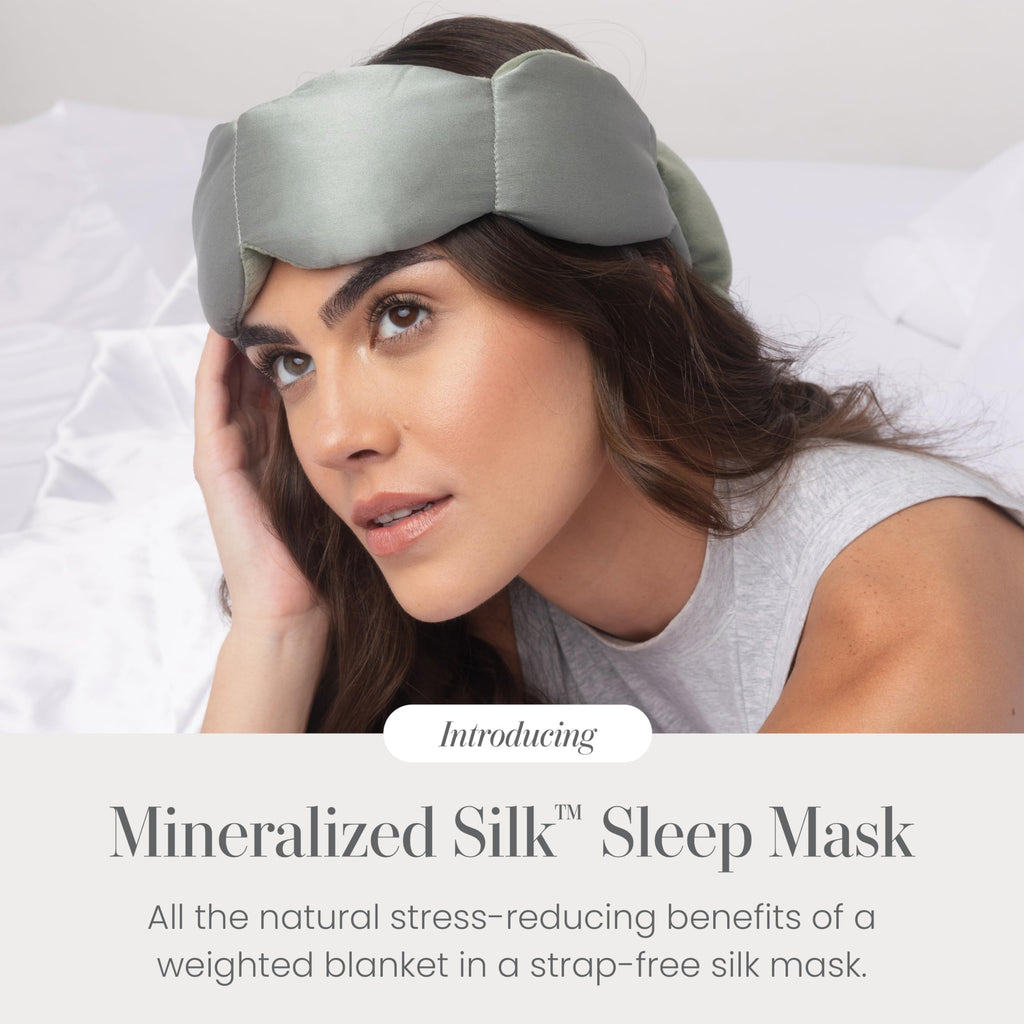 Nodpod Gentle Pressure Sleep Mask | Patented Light Blocking Design for Sleeping, Traveling & Relaxation - Wisteria
