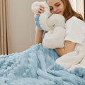 Bedsure Sherpa Throw Blanket for Couch - Super Soft, Comfort Cozy Fleece Thick Warm Blanket for Women, GentleSoft Plush & Fluffy Spring Throw Gift for Women, Room Decor, Beige, 50x60 Inches