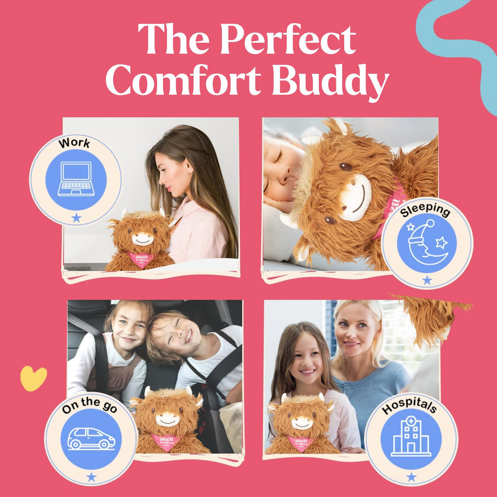 Lilly's Love Weighted Stuffed Animals for Adults & Kids — 5lb Calming Capybara Plush for Anxiety, ADHD & Sensory | Machine Washable Weighted Stuffed Animal w/Removable Insert | Clyde The Capybara