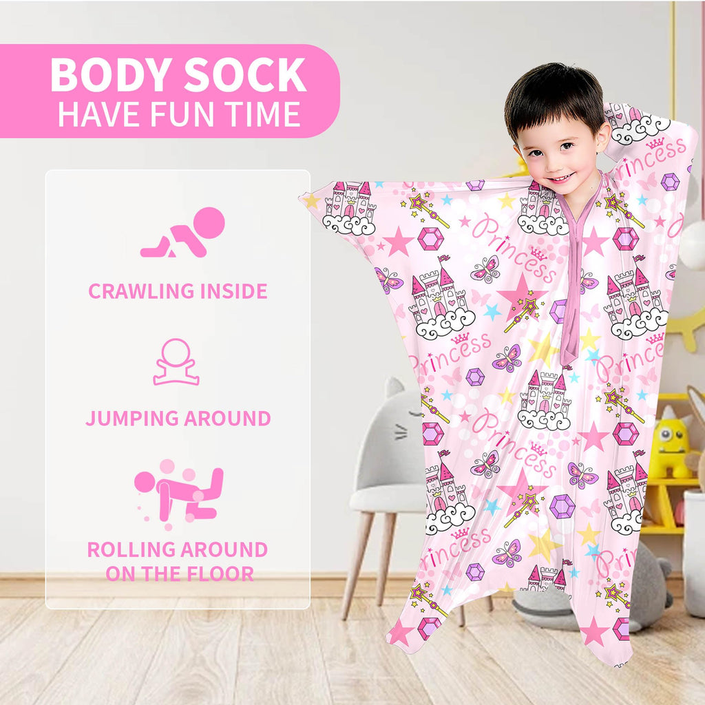 Sensory Sock Body Sock,X-Large | Stretchable Sensory Sack - Help Kids Relax and Focus - ADHD and Improve Sensory Full Body Sock for Kids