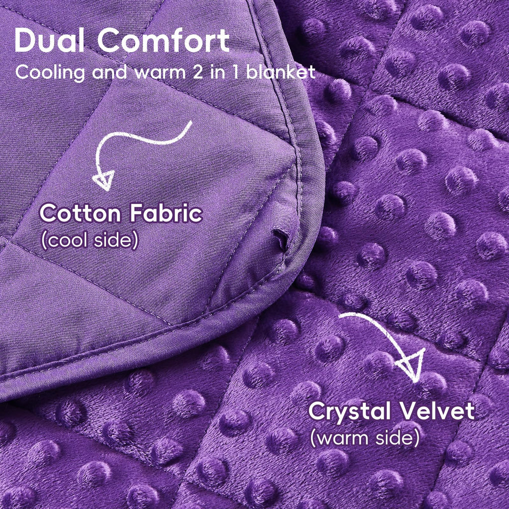 yescool Weighted Blanket Kids 5 Pounds, Minky Kids Blanket Gifts for Boys Girls, Small Weighted Throw Blankets Washable Heavy Blankets, Winter Weighted Comforter for 5 6 7 8 9 Year Old, 36 * 48in