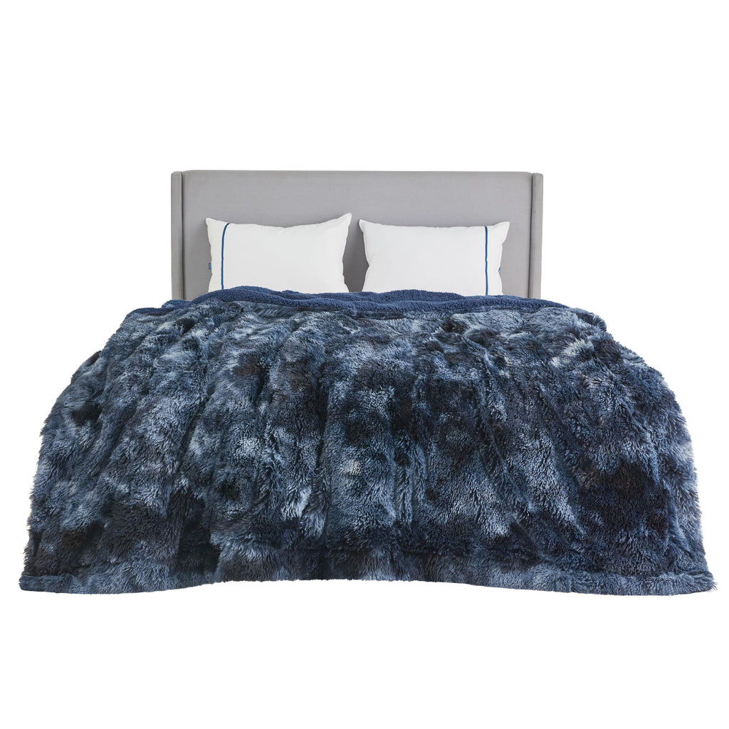 Bedsure GentleSoft Fluffy Fuzzy Faux Fur Throw Blanket for Couch, Soft Sherpa Fleece Cozy Gifts for Women, Plush Bed Blanket Room Decor for Men, Thick Warm Teen Gifts Winter Bedding