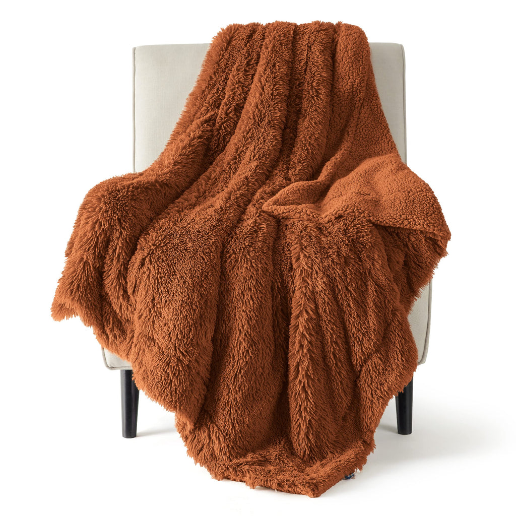 Bedsure GentleSoft Fluffy Fuzzy Faux Fur Throw Blanket for Couch, Soft Sherpa Fleece Cozy Gifts for Women, Plush Bed Blanket Room Decor for Men, Thick Warm Teen Gifts Winter Bedding